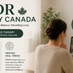 EMDR Therapy Canada online counseling session for trauma, PTSD, anxiety, depression, and emotional healing by Delight Therapy